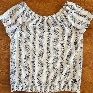 Abercrombie Kids Cotton Flowered Shirt